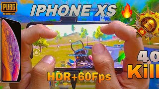 iPhone XS PUBG Test 2024 40+Kills in new Event PubgMobile Bgmi | YouTubeUzair #iphonexspubg#iphone