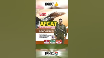 BEST BOOK FOR AFCAT EXAM 2026 #afcat #educazone #afcatexam