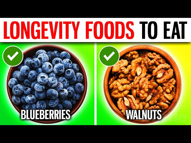12 Longevity SUPER Foods Doctors Eat EVERY DAY To Stay Healthy class=