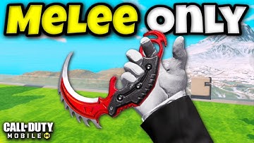 MELEE ONLY CHALLENGE in COD MOBILE