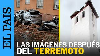GRANADA evalúa los daños provocados por el TERREMOTO de magnitud 5.0 | EL PAÍS