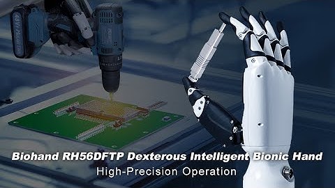 Biohand RH56DFTP: Intelligent Bionic Robot Hand with Advanced Tactile Sensors