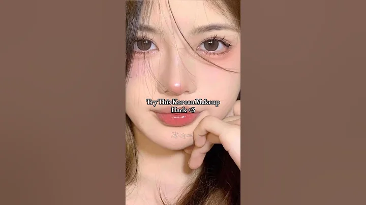 Korean Makeup Hack✨🎀 || #aesthetic #makeup #kpop #skincare #glowup #trendingshorts #makeuptutorial