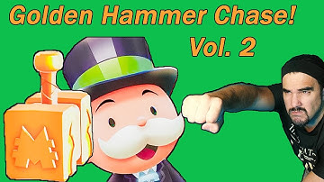 Golden Hammer Chase Vol.  2: Monopoly Go! #monopolygo #monopoly