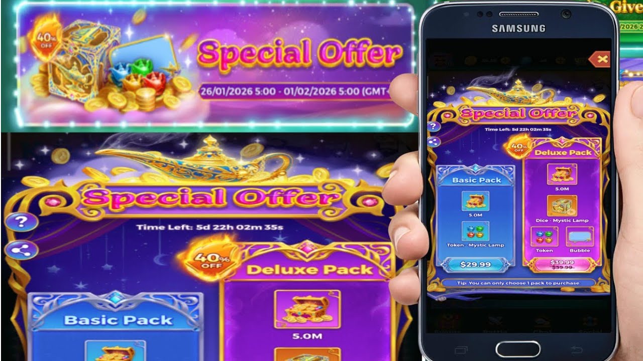Yalla Ludo New Activity Special Offer 😍 | Deluxe Pack vs Basic Pack | Deluxe Pack 40% OFF