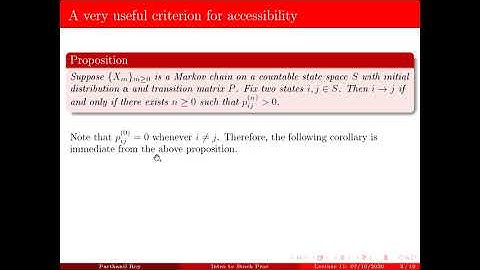 Lecture 11 (07/10/2020) Part 1