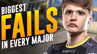 Biggest CS:GO Pro Fails in Every Major! (FUNNY MOMENTS!)