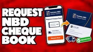 How To Request Cheque Book in Emirates nbd online