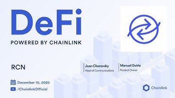 RCN and Chainlink Live Q&A: Decentralized Oracles for Credit Networks