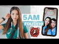 5AM MORNING ROUTINE | NURSE