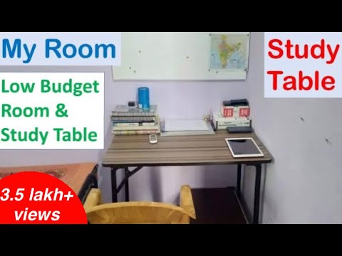 My study table and my room/मै study table पर क्या रखता हूँ ?/Study 