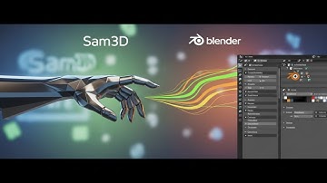How to Extract a Model from Sam3D and Import It into Blender