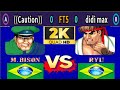 Street fighter ii champion edition  caution vs didi max  ft5