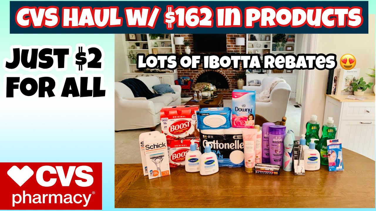 cvs-haul-lots-of-savings-and-ibotta-rebates-learn-cvs-couponing-youtube