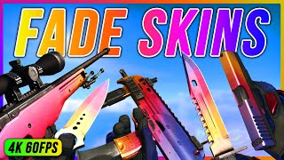 CS:GO ALL FADE SKINS AND KNIVES 2023 - FADE LOADOUT SHOWCASE