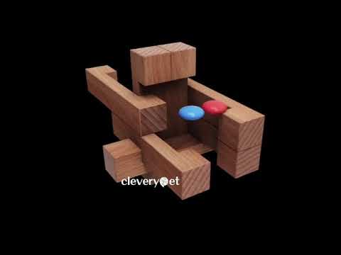 Klassische Intelligenz Toy Kong Ming Lock Nehmen Sie Dreieck Holz Puzzle 
