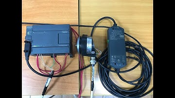Read data from encoder using PLC SIEMENS S7 200