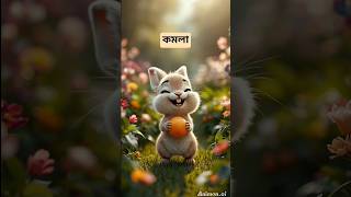 বলো কমলা । #reels#animation  #kidsvideo #cartoon #funny #pc4 #cat #reels