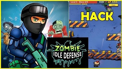 zombie idle defense gameplay max level weapon heroes evolution noob vs pro vs hacker