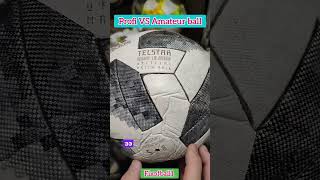 Сравнение мячей Adidas профессионального и аматорского уровня.  TELSTAR FIFA PRO omb VS fifa quality