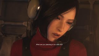 Resident Evil 4: Ada and Wesker post-credit scene