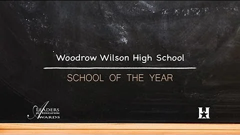2012 HSF LEA - School of the Year - Woodrow Wilson...