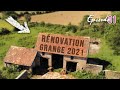  rnovation dune grange nouveau projet 2021  ep01  notre futur maison