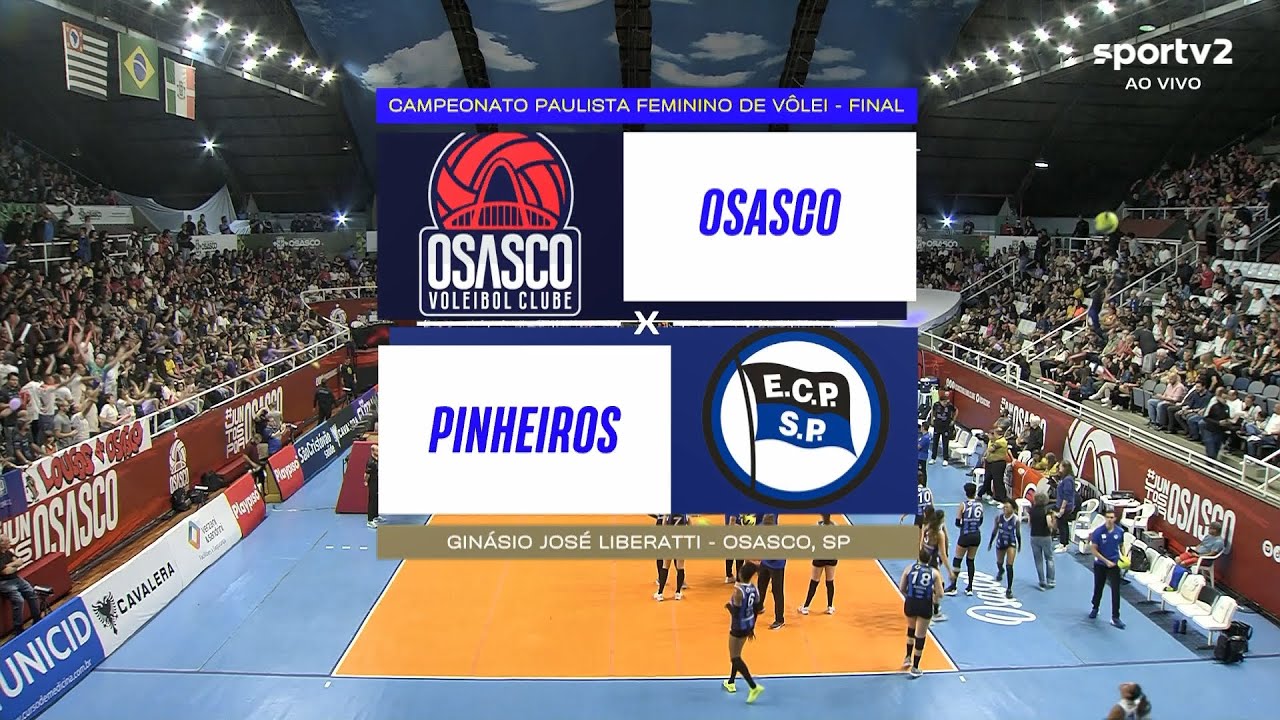 Osasco vence o Pinheiros e é campeão paulista de vôlei pela 17ª vez, vôlei