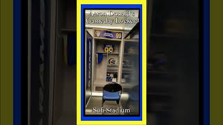 Aaron Donald's Gameday Locker