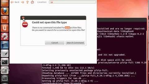 How To Install 7 zip on Ubuntu / Linux Mint