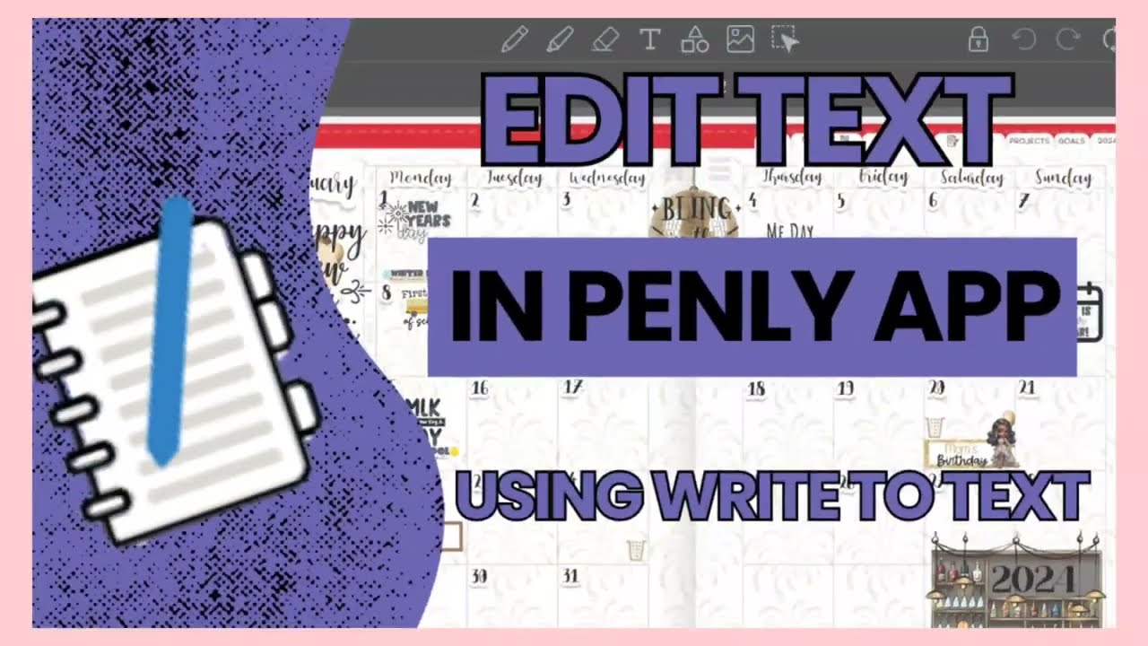 Edit Text in PenlyApp