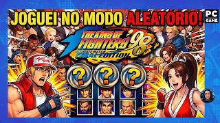 KOF ’98 UMFE - Gameplay ALEATÓRIA contra a CPU 👊