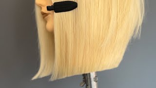 How to cut a convex layer on a bob by Ben Brown