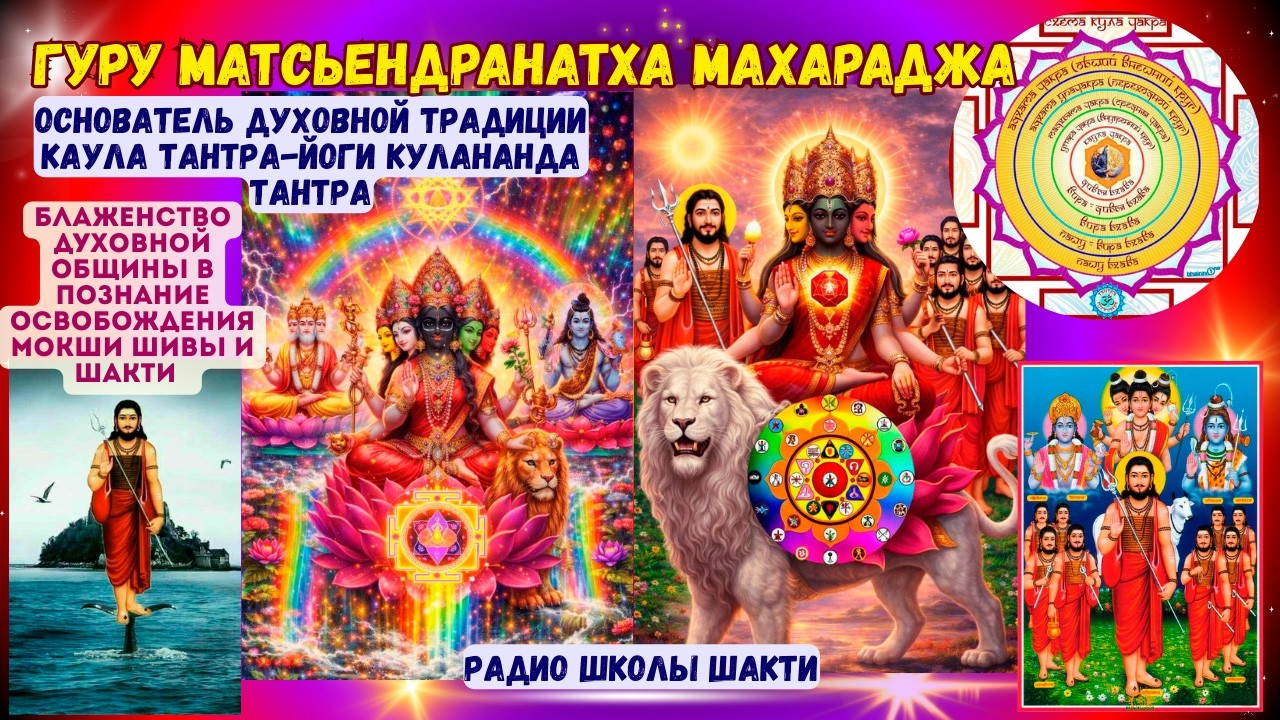 Гуру Матсьендранатха Махараджа основатель духовной традиции Каула Тантра-Йоги Кулананда Тантра