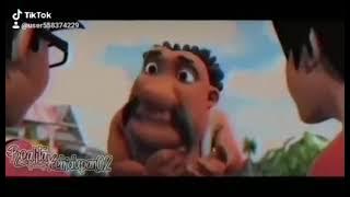 meme Upin Ipin (angkel Muthu memperkenal menu dengan cara yang paling keren)