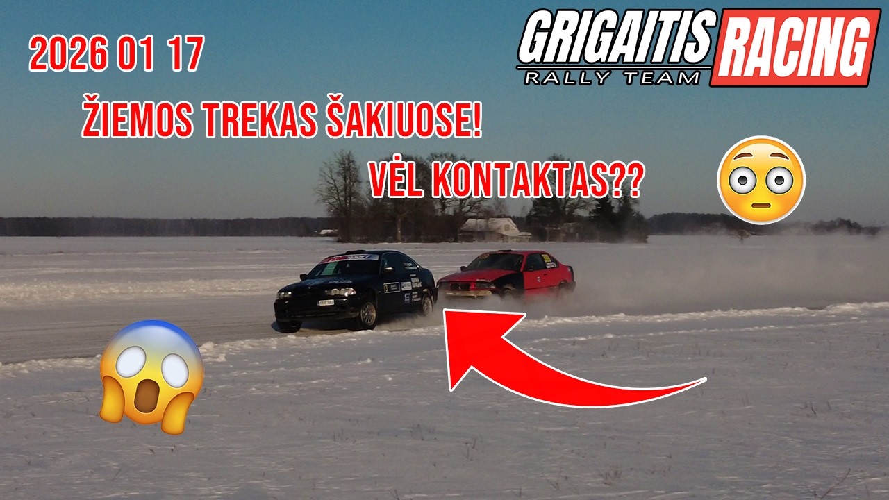Dar vienas trekas - dar vienas kontaktas! | Šakių ASK Žiemos trekas 2026 | Grigaitis Racing