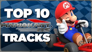 Top 10 Mario Kart DS TRACKS!