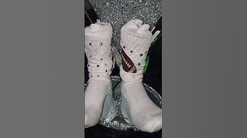 CUSTOM JUNK SOCKS. ARE YOU A CUSTOM GIRLIE? #junksocks #trendingshorts #pretty #designer