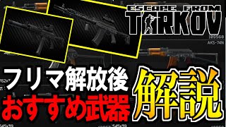 タルコフ解説】武器カスタマイズはこうやれ！！レベル15以降使える武器