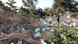 Horrific Sidewalk Cleanup! Hidden Beneath Trash & Fallen Trees—The Shocking Reveal! 🔥