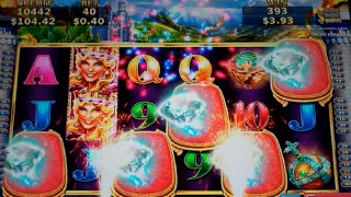 Majestic Diamonds Slot Machine Bonus - 5 BONUS SYMBOLS TRIGGER - 15 Free Games, NICE WIN (#2)