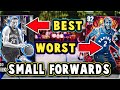 TOP 5 BEST/WORST VALUE SMALL FORWARDS in NBA 2K21 MyTEAM! (December)