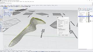 Rhino 3D Basics - Surface Modelling Part III - Contours & Topo cont.