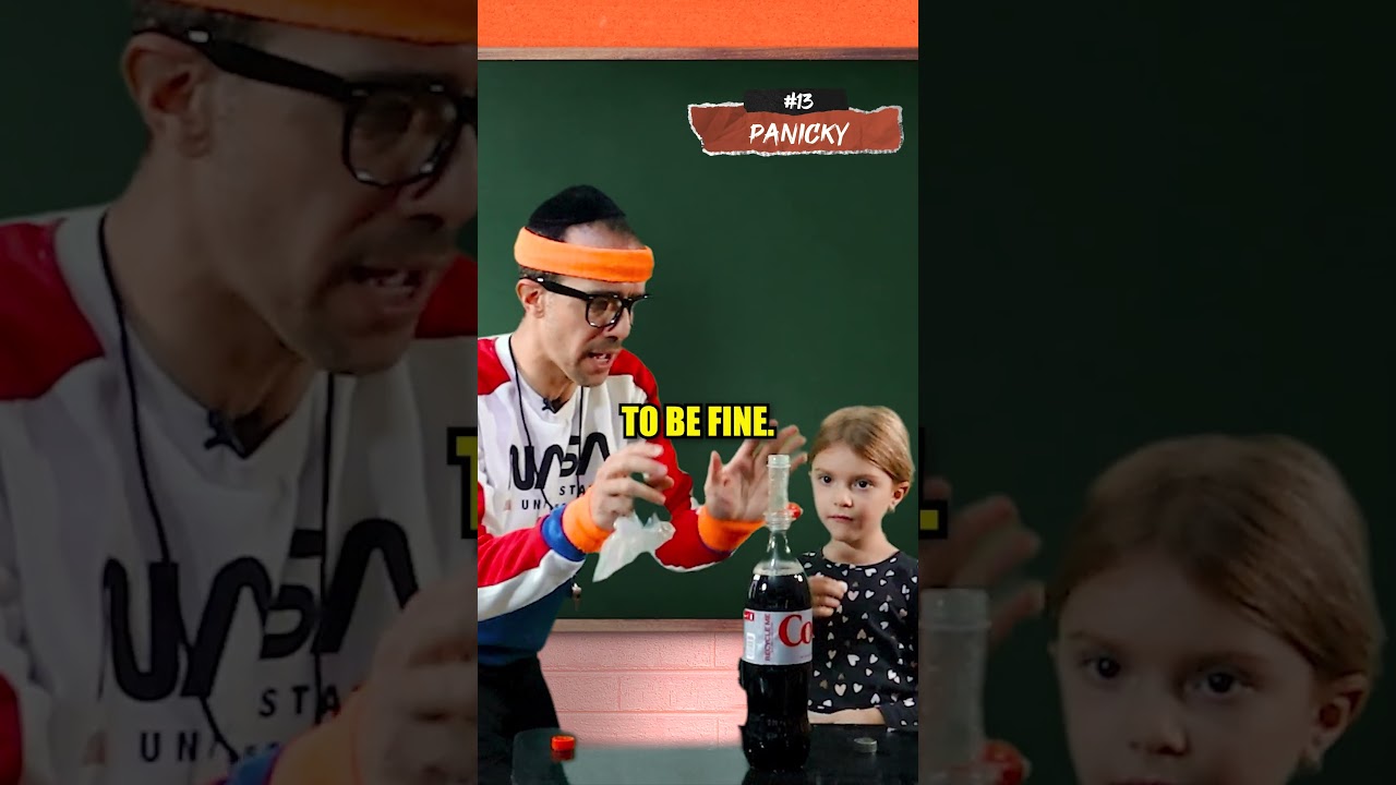 😱 Your PANICKY Science Teacher Does An Experiment