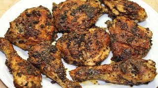 طريقة عمل الفراخ المشوية على الجريل - Grilled Chicken