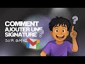 👉 Comment ajouter une signature automatique personnalisée sur Gmail (texte cliquable + image)