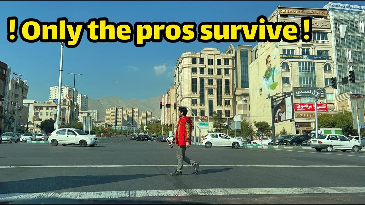 Driving in Tehran = Playing with Your Life! 😱 This City Is No Joke