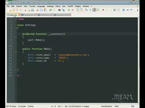 Lesson 7 || PHP OOP   Inheritance Class Example