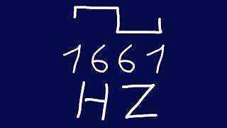 1661 hz square