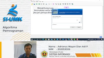 MEMBUAT FLOWCHART SEDERHANA DENGAN FLOWGORITHM | Menghitung Luas Permukaan dan Volume Bola